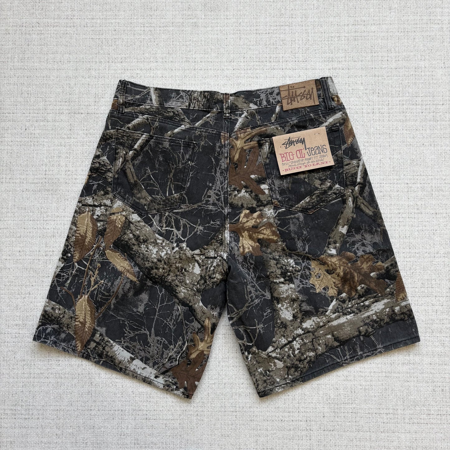 Stussy Denim Shorts Unisex Camouflage