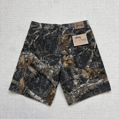 Stussy Denim Shorts Unisex Camouflage