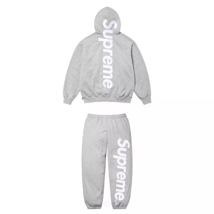 Supreme Satin Applique tracksuit