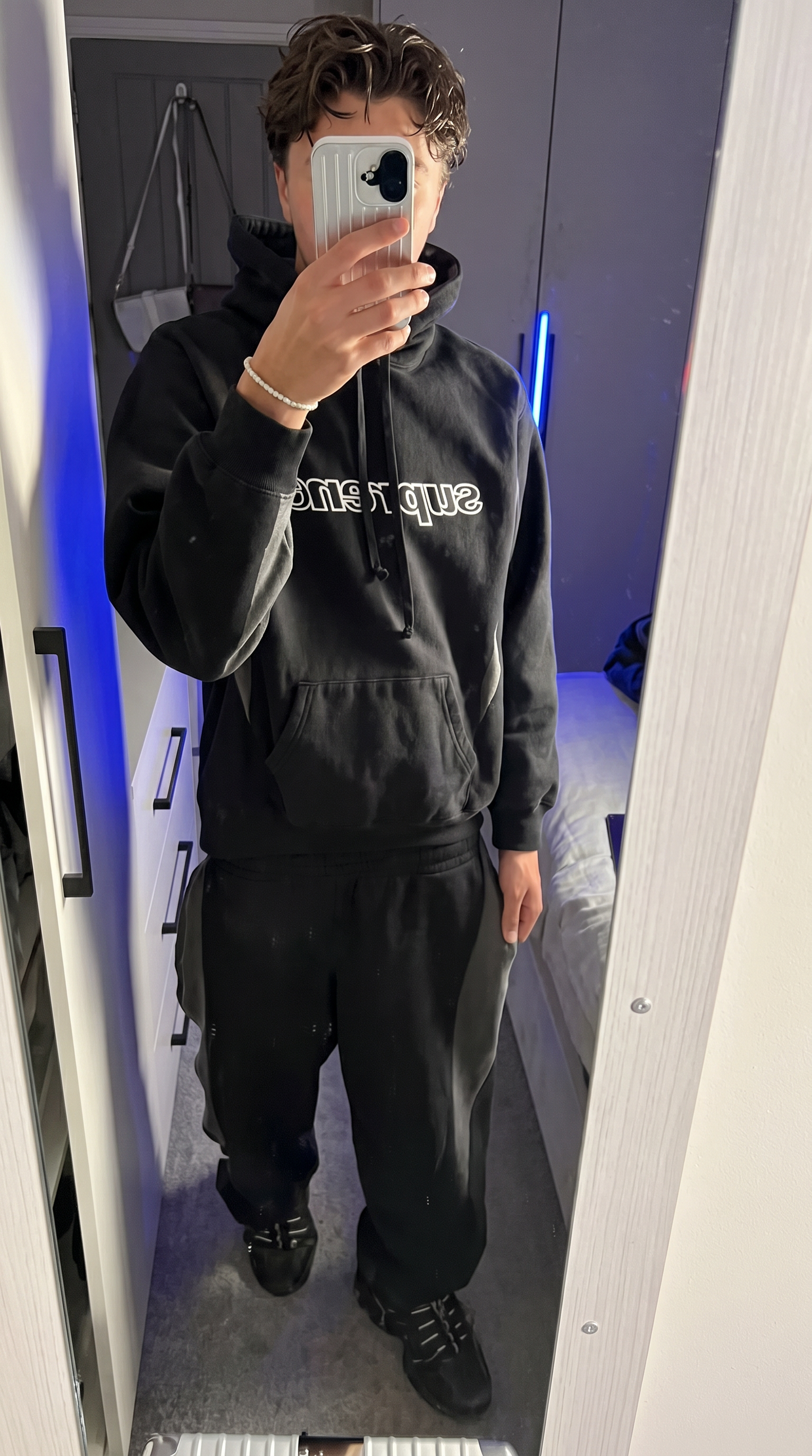 SUPREME DIVISION HOODED SWEATSHIRT