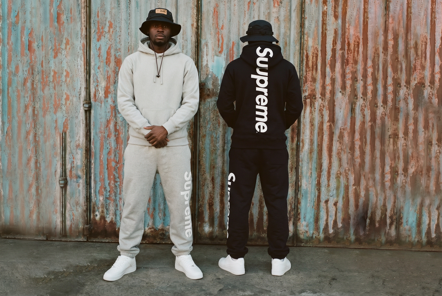 Supreme Satin Applique tracksuit