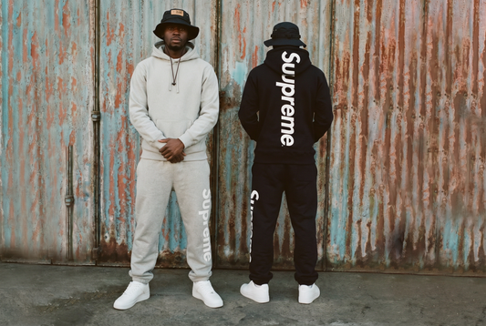 Supreme Satin Applique tracksuit