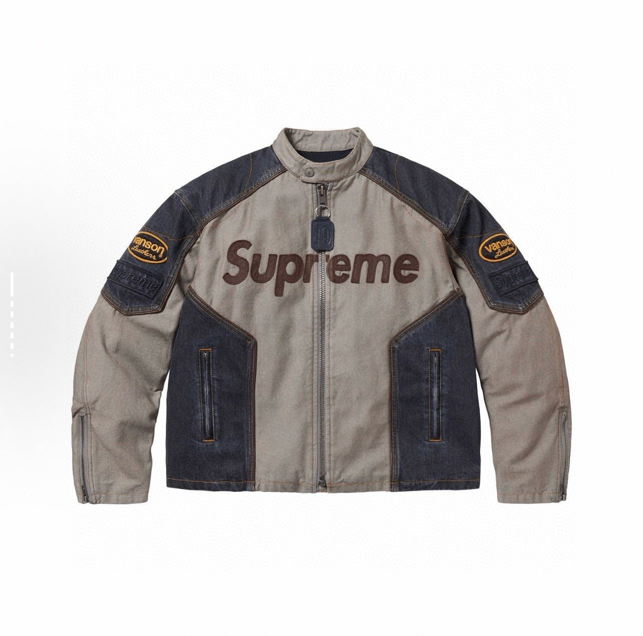 Supreme x vanson leathers cordura jacket