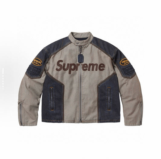 Supreme x vanson leathers cordura jacket