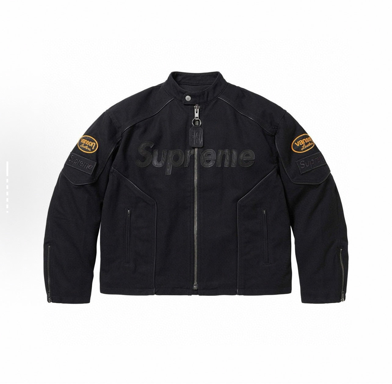 Supreme x vanson leathers cordura jacket